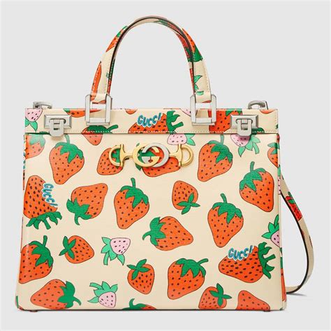 gucci pet strawberry|Gucci strawberry cherry bag.